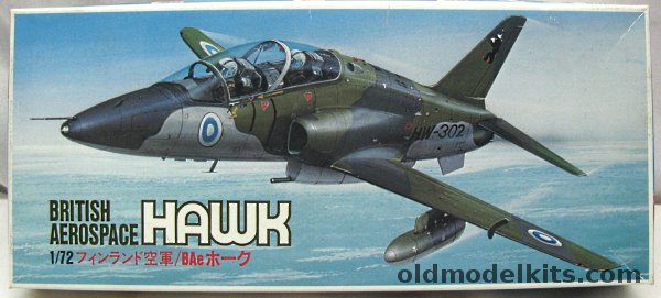 Fujimi 1/72 British Aerospace HS-1182 Hawk Mk. 50/51 - Finnish Air Force or Indonesian Air Force, 4 plastic model kit